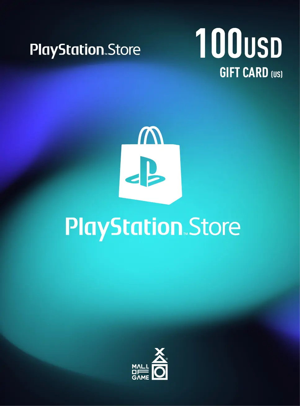 PlayStation™Store USD100 Gift Cards (US)
